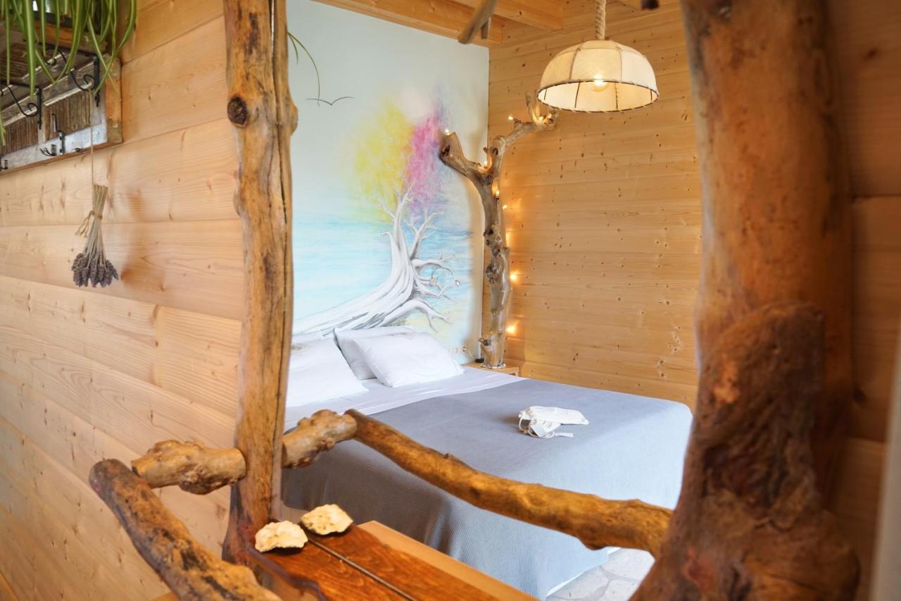 Driftwood Villa Karavádhos Esterno foto
