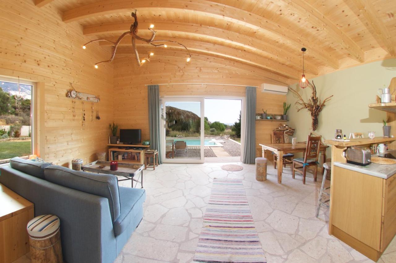 Driftwood Villa Karavádhos Esterno foto