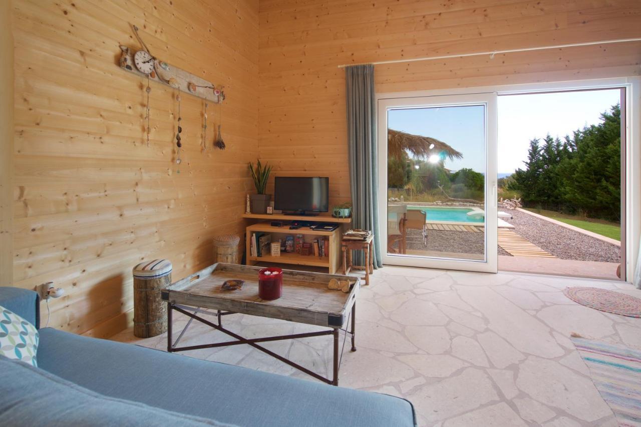 Driftwood Villa Karavádhos Esterno foto