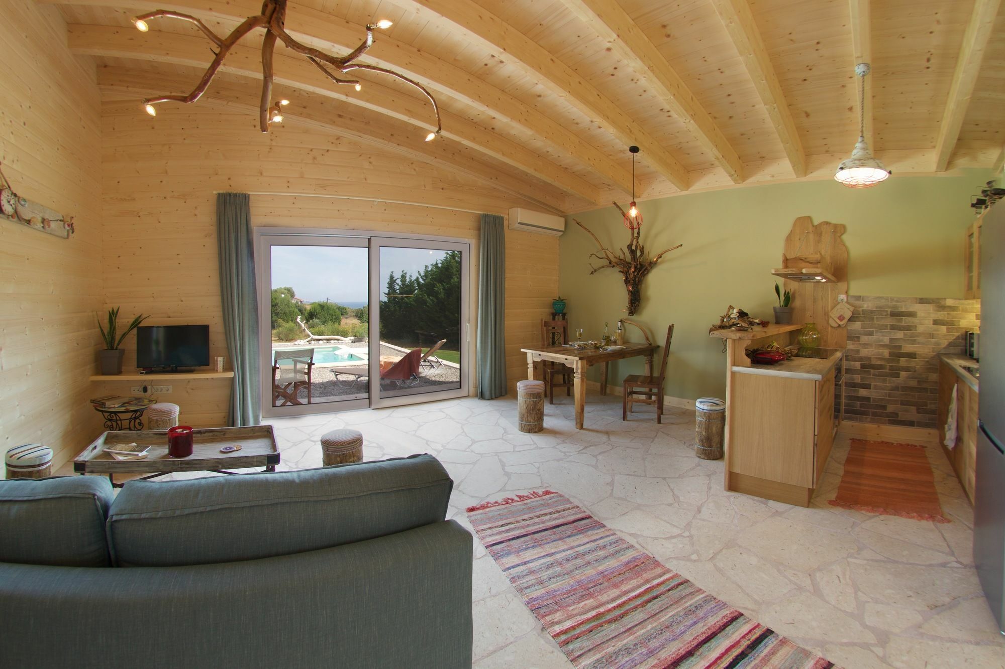 Driftwood Villa Karavádhos Esterno foto
