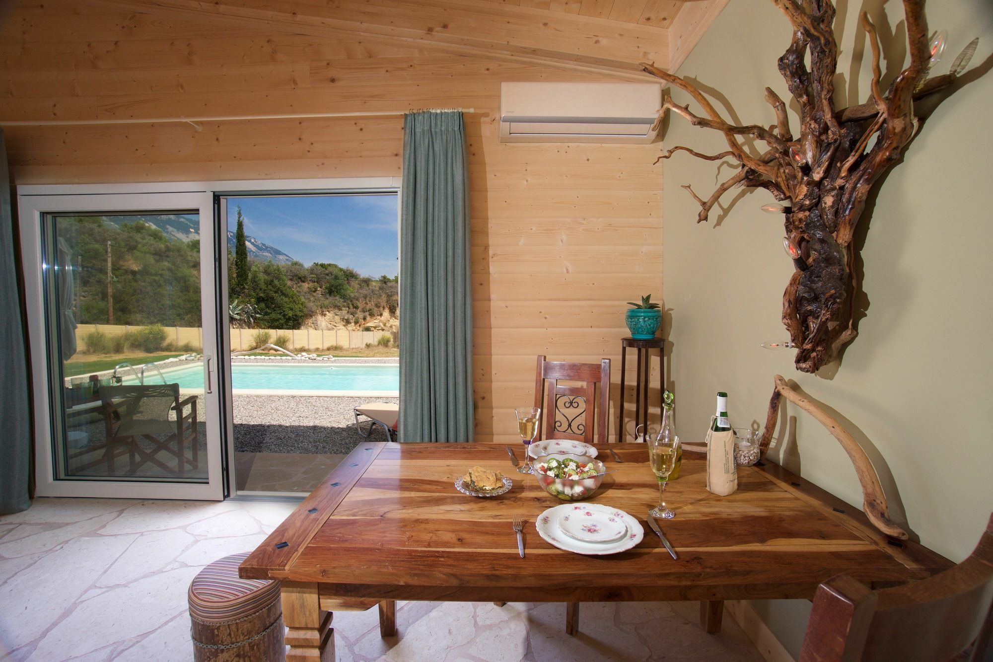 Driftwood Villa Karavádhos Esterno foto